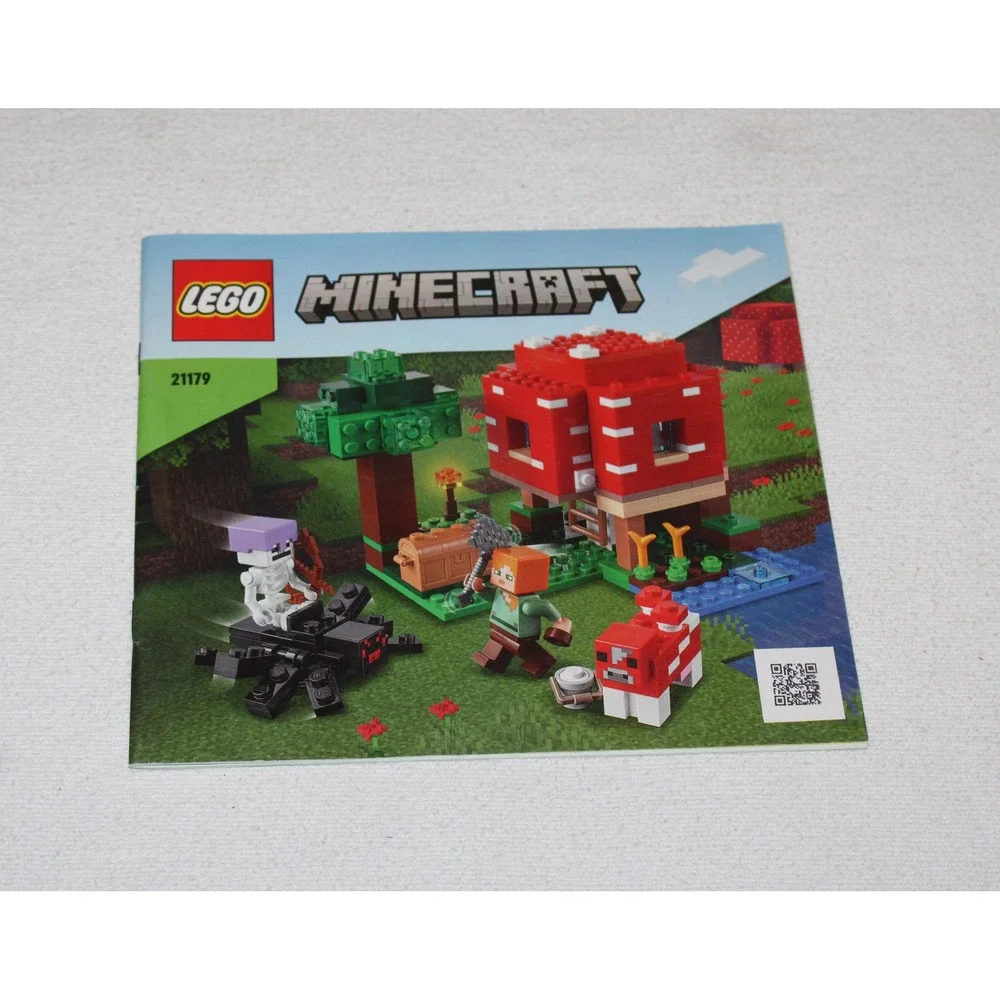 7 LEGO Minecraft Instruction Manuals 21151 21158 21165 21178 21179 21181 21242